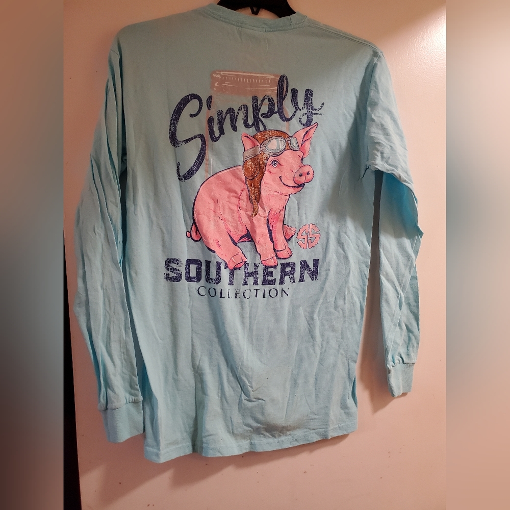 Simply southern pig shirt